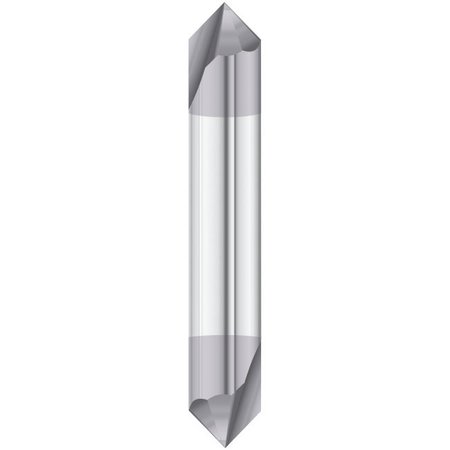 FULLERTON TOOL 60°, 90°, 120° End Style - 3730 Chamfer Mill GP End Mills, TIALN, Straight, Chamfer, Standard, 1/4 36094